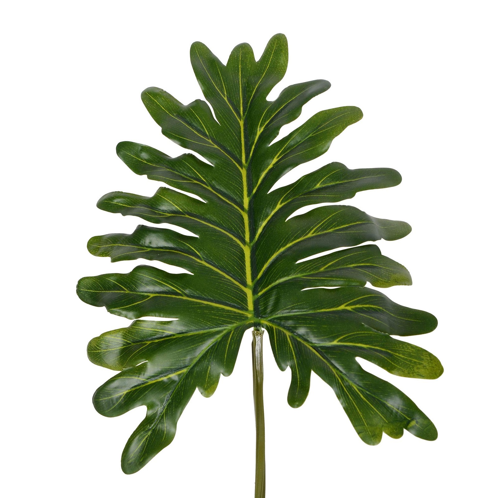 Vickerman 38″ Artificial Potted Grand Philodendron Bush.