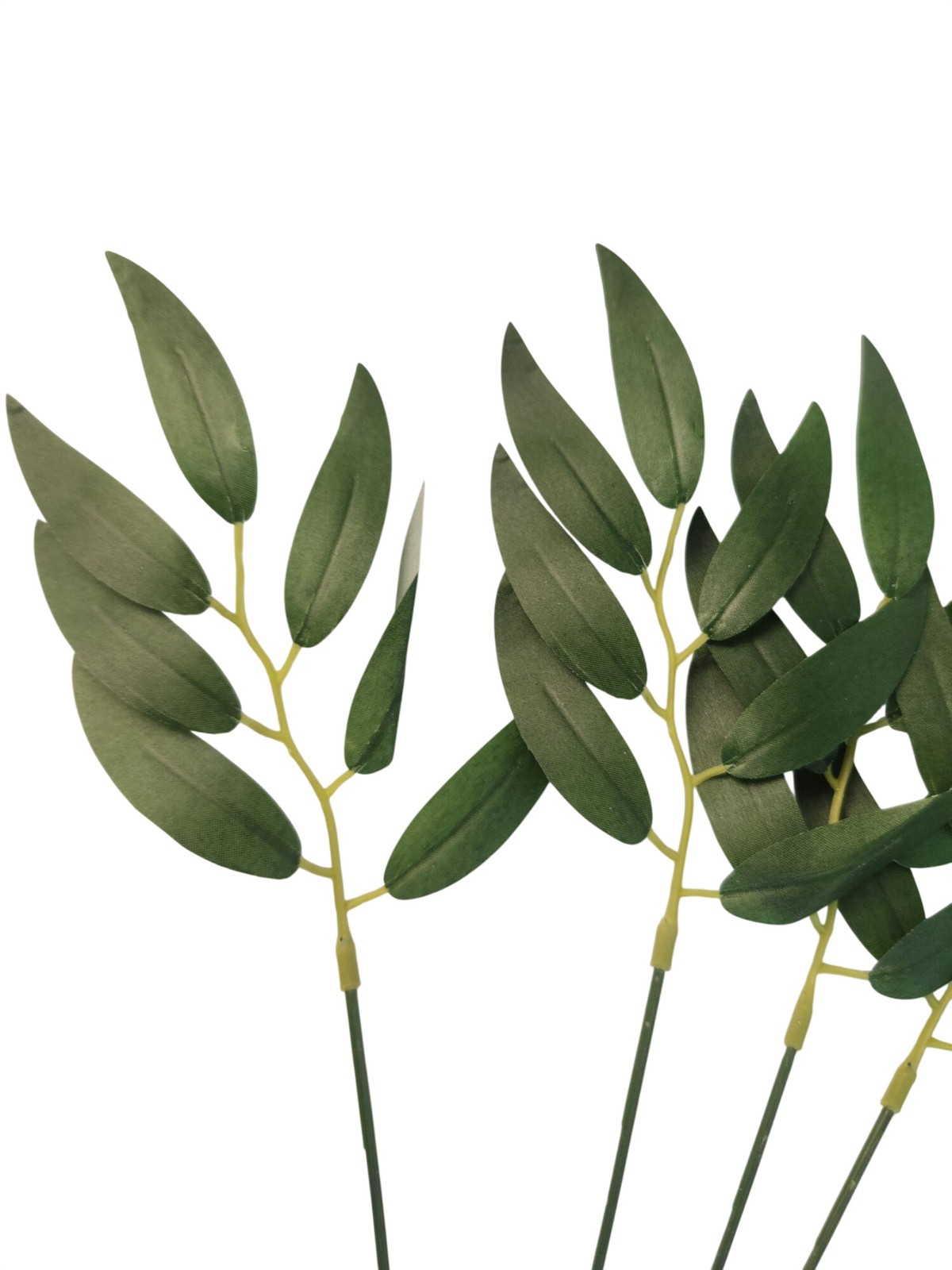 Willow Eucalyptus Stems 20 Pcs Faux Greenery Bulk Artificial Eucalyptus Wedding