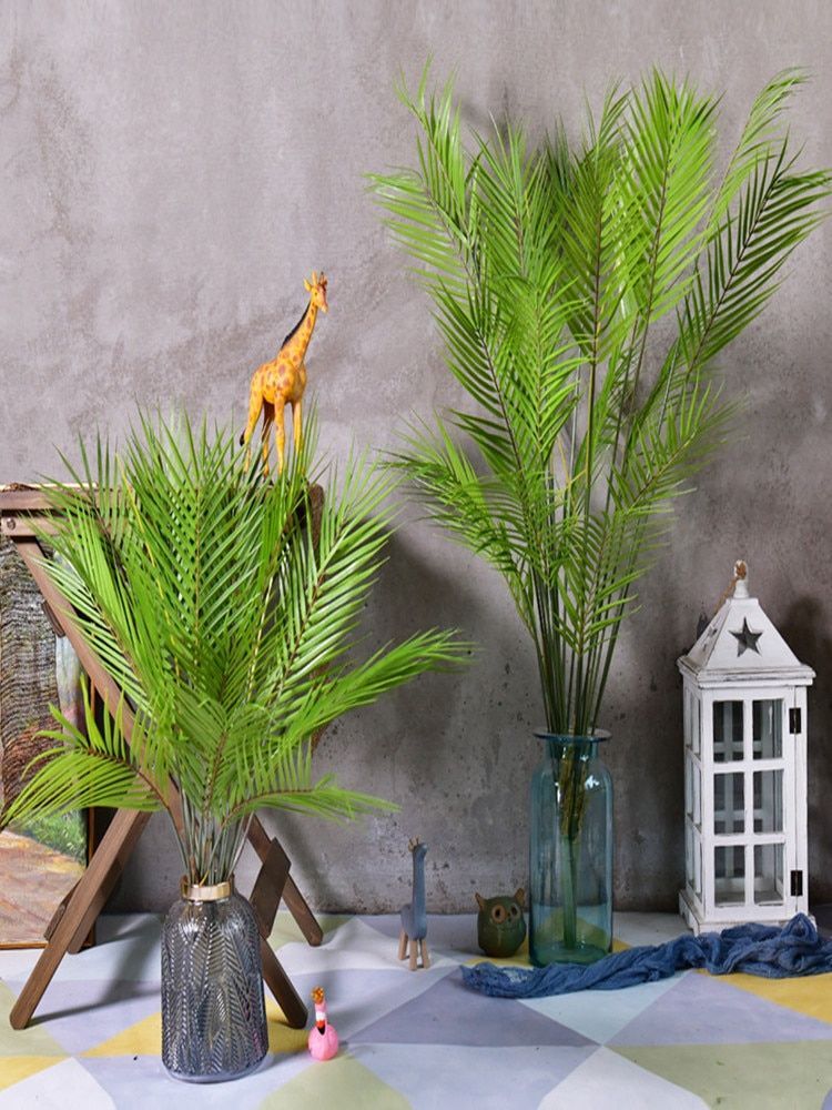 70-125cm Artificial Palm Tree Realistic Indoor Tropical Plant Plastic Decor NEW