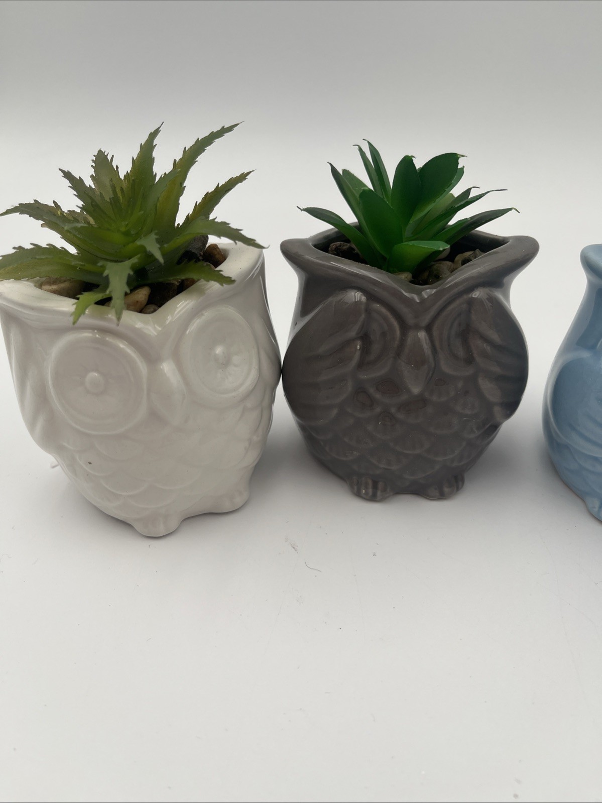 Owl Fake Plant 5pc