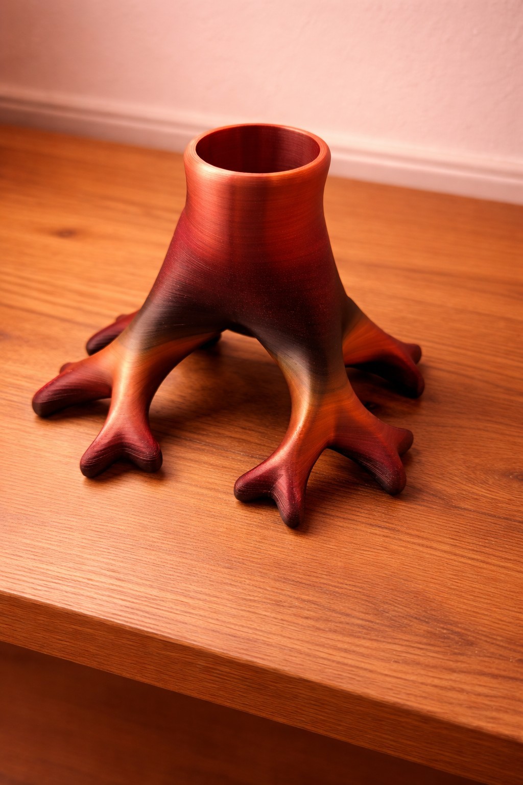 Tree root like Succulent Planter for indoor decor. unique!