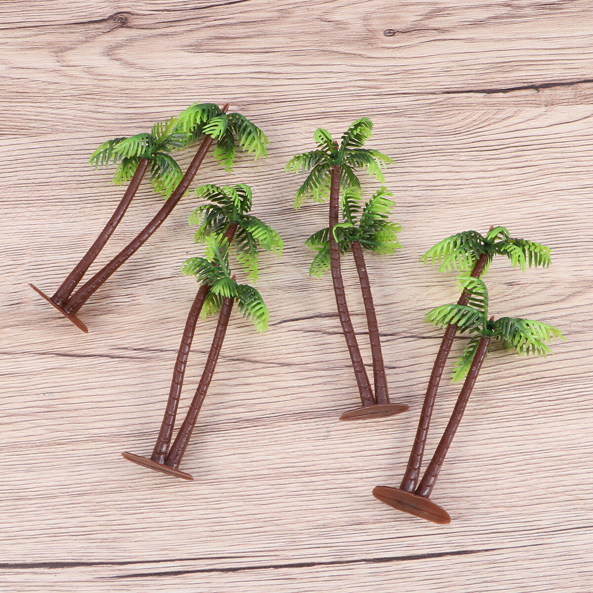5Pcs Mini Fake Coconut Palm Tree Micro Landscape Aquarium Fish Tank Decor