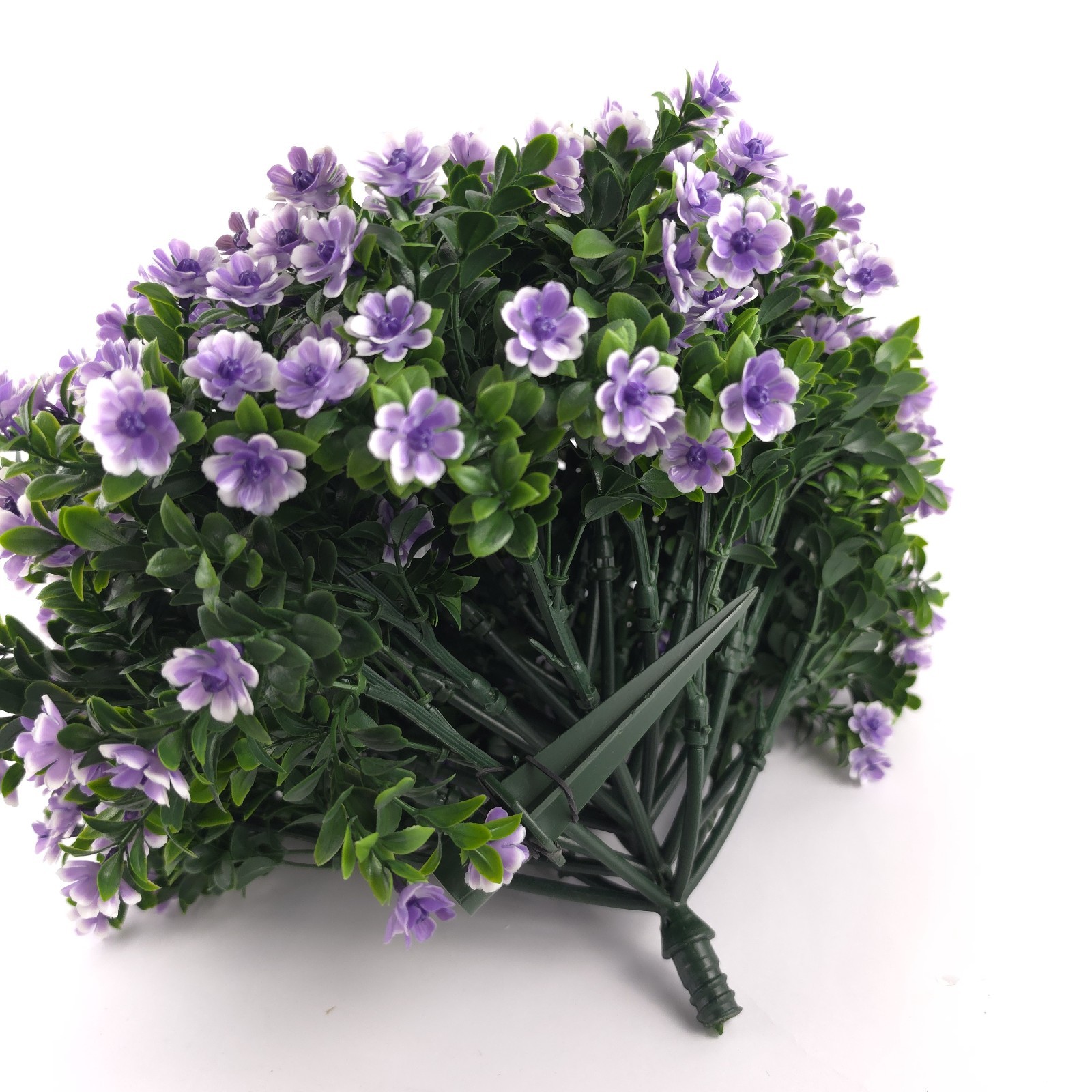 Wicker Park 20″ Oversized Faux Wildflower Urn Filler Purple
