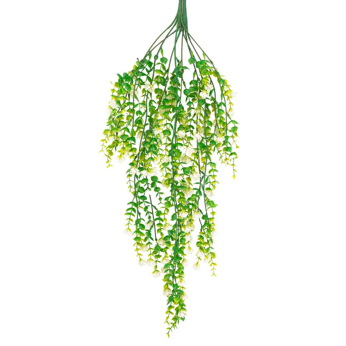2pc Artificial Hanging Plant Fake Eucalyptus Leaf Vine Home Garden Wedding Decor