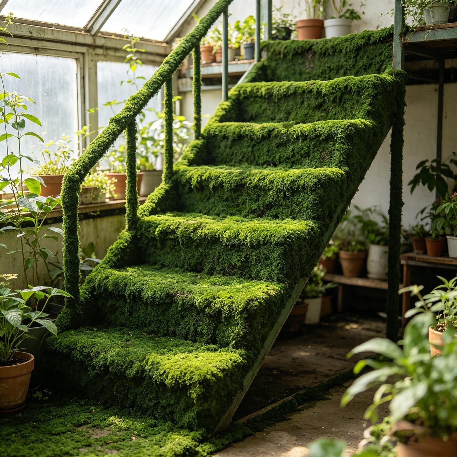Large 2PCS Artificial Moss Mat 39″ X 78″ for Crafts, Decor & Gardens