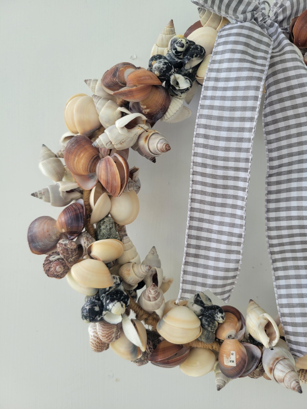 Sea Shell Wreath Handmade Nautical Coastal Beach Door Wall Home Decor