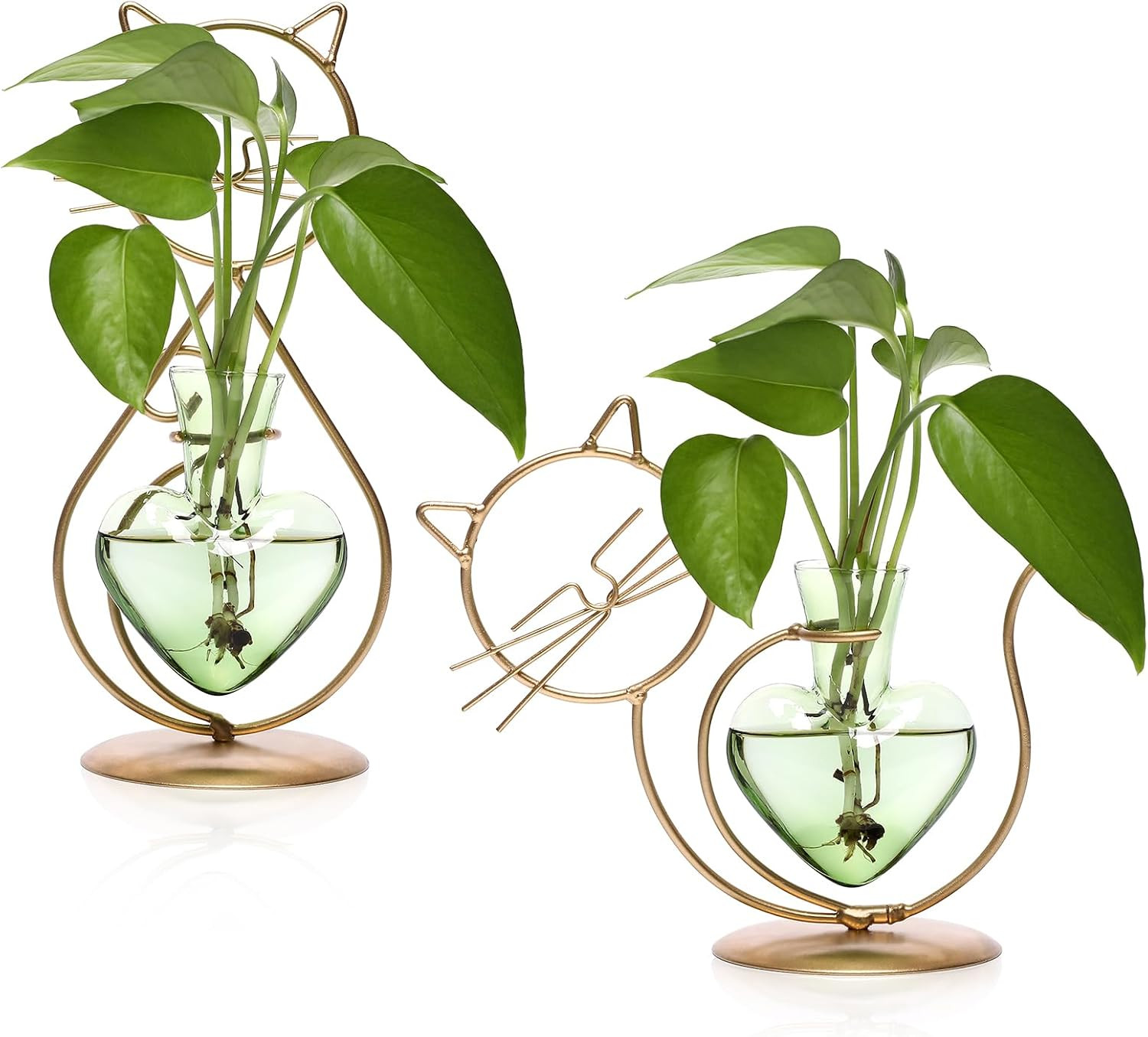 Plant Terrarium Plant Propagation Station Cat Lover Gifts for Women | Plant Love
