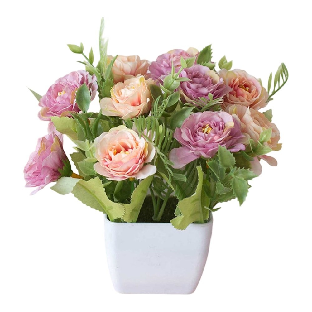 Sleek Design Simulation Potted Plants Great for Homes Weddings Parties
