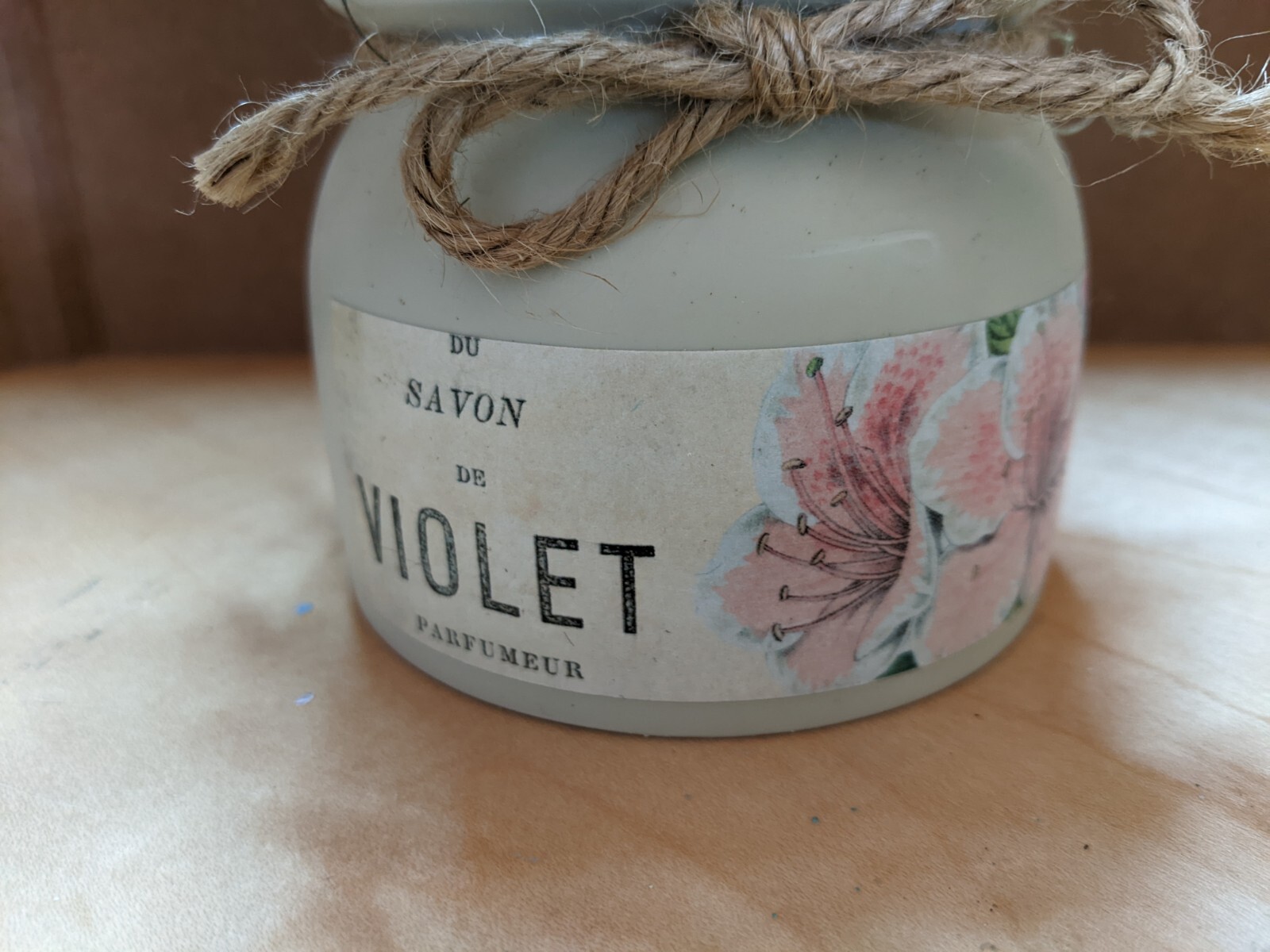 3 Faux Plants in Spring Themed Pots