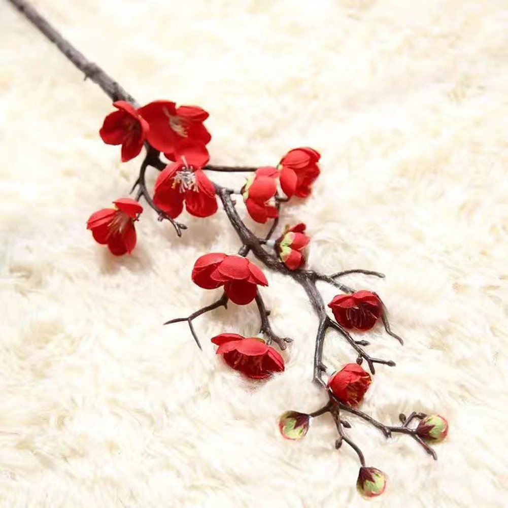 1Bunch Artificial Flower Simulated Wintersweet Flower Chinese Style Wedding Deco