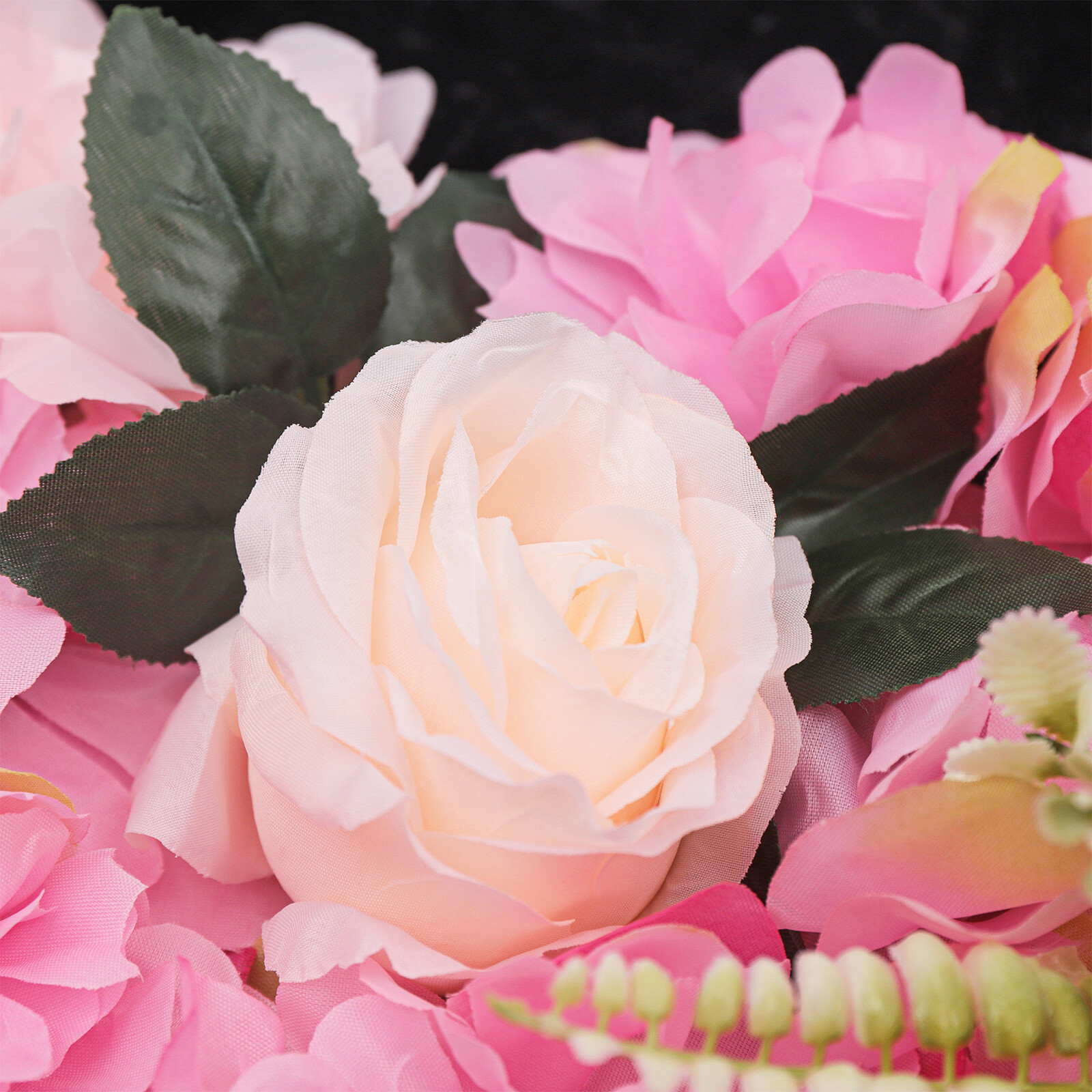 23.6×15.7 inch, 12* Artificial Flower Wall Panels for Wedding Backdrops Decor