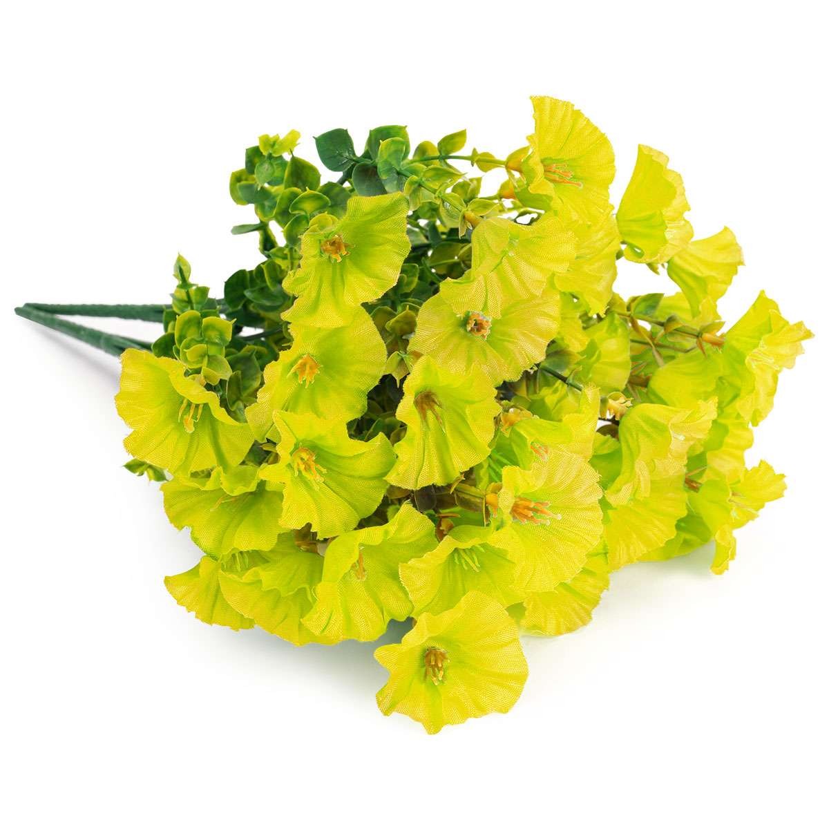 2/6/10/16 Bundles Artificial Flowers UV Resistant Fake Plants Outdoor Home Decor