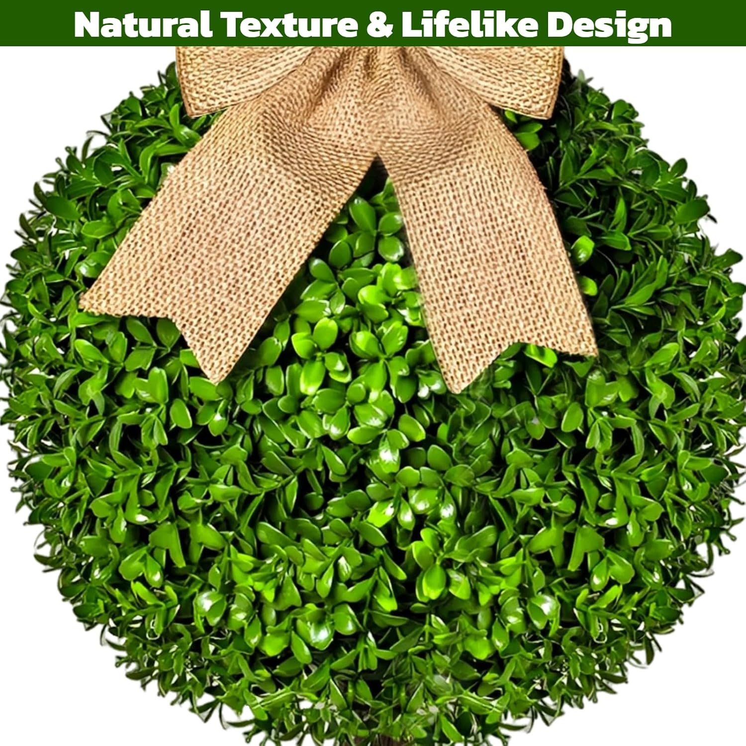 3 Ft Artificial Bunny Topiary Trees – Easter Decor for Indoor & Outdoor