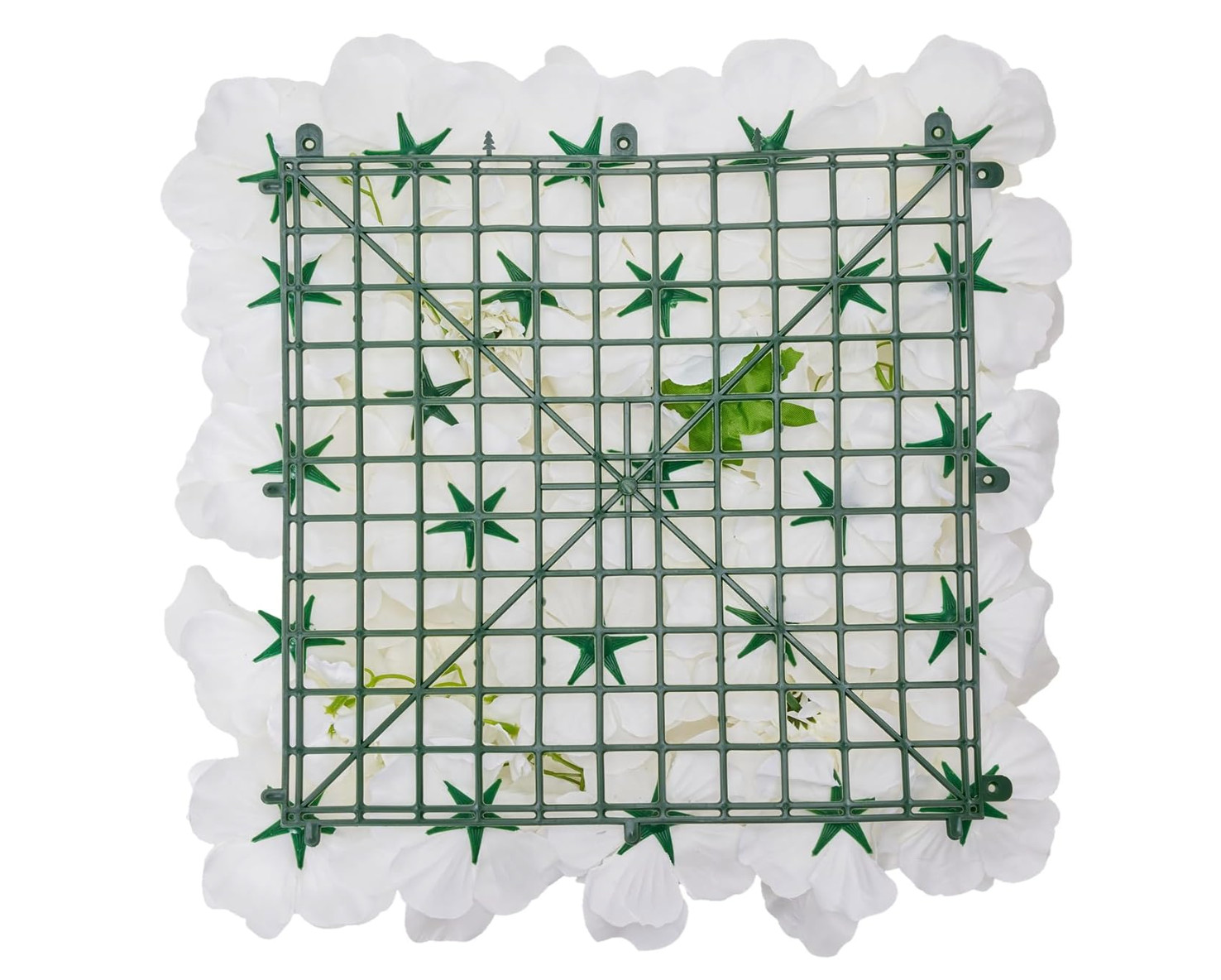 VEVOR 3D Flower Wall Panel – 24 PCS 15 x 15 in Artificial Floral Wall (JNP02102)