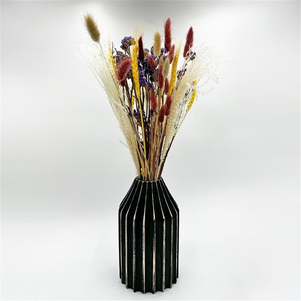 Pemberly Row 10-inch High Real Preserved Mixed Bouquets in Small Size