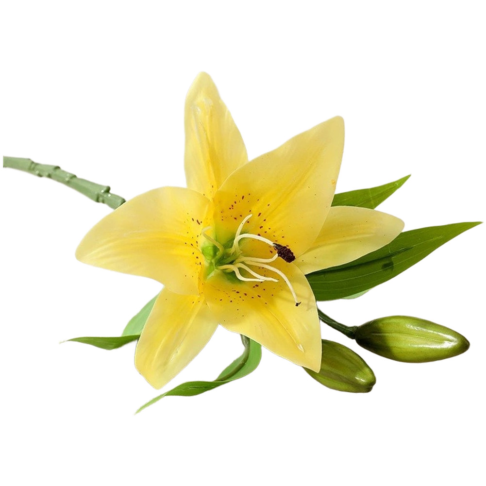 Silk for lily Single for stem 36cm for DIY Garland Entryway Decoration Event