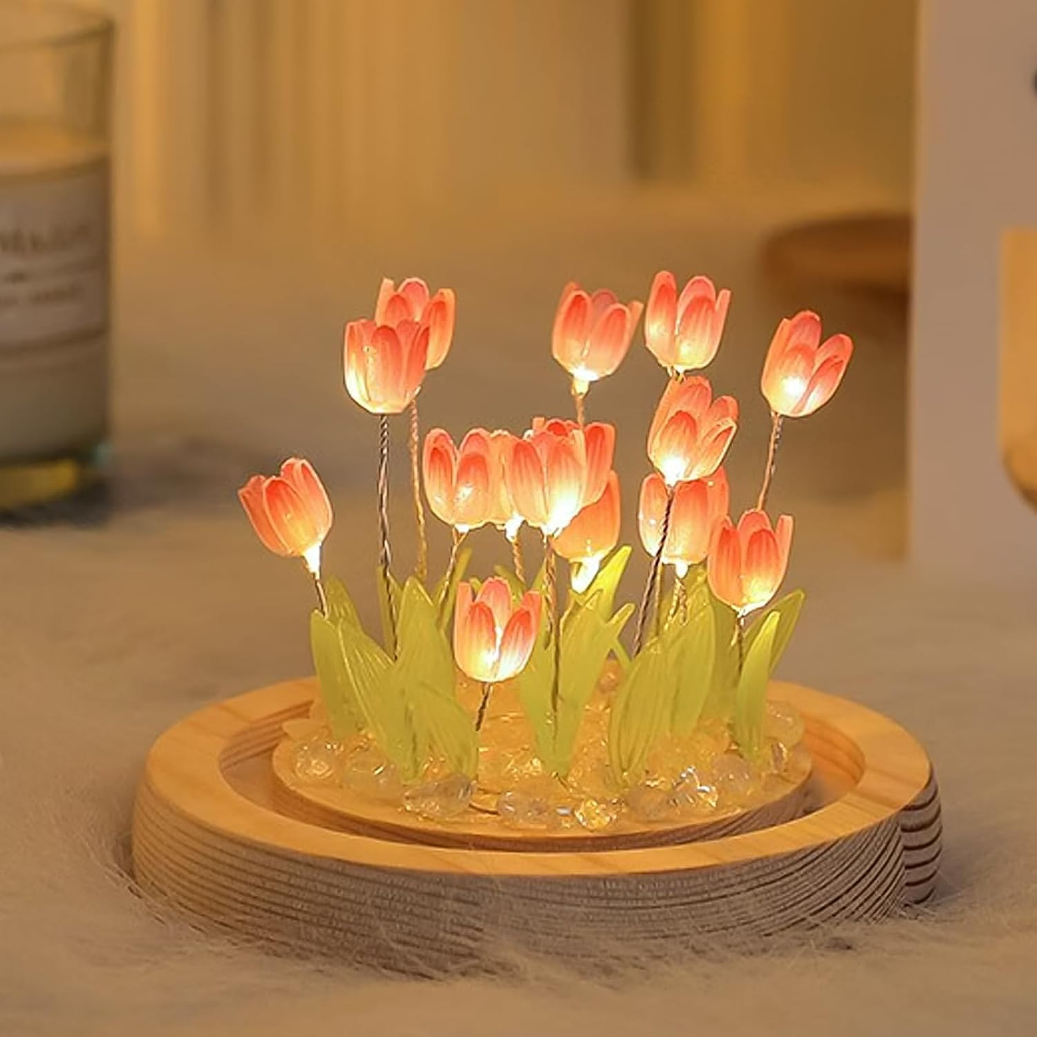 Valentines Day Gifts for Her, Birthday Gifts for Women, Flower Lamp Night Light