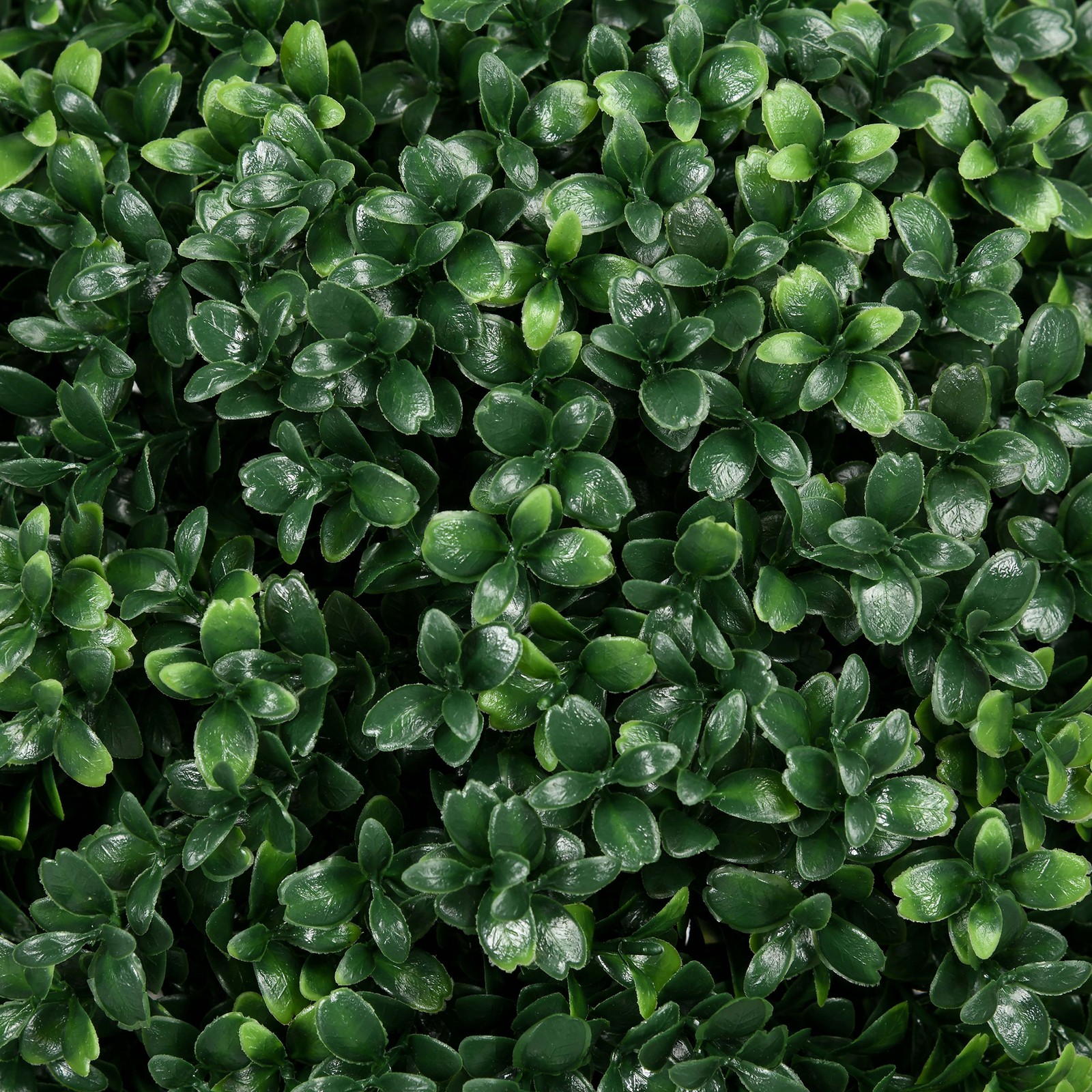 Set of 2 Artificial Boxwood Topiary Trees with Ground Stake Used