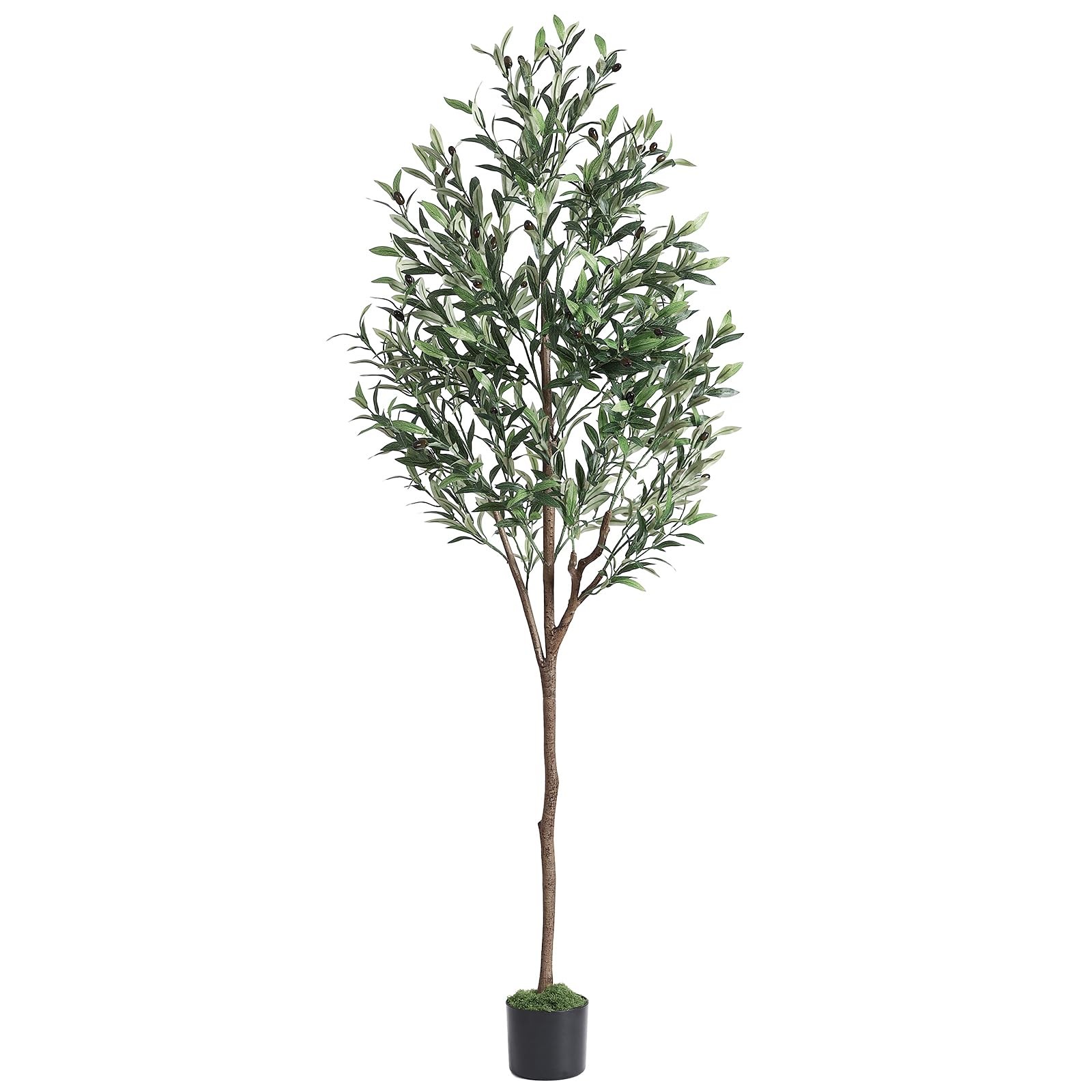 Alupssuc Olive Trees Artificial Indoor, 6FT Tall Faux Tree 6ft, Green