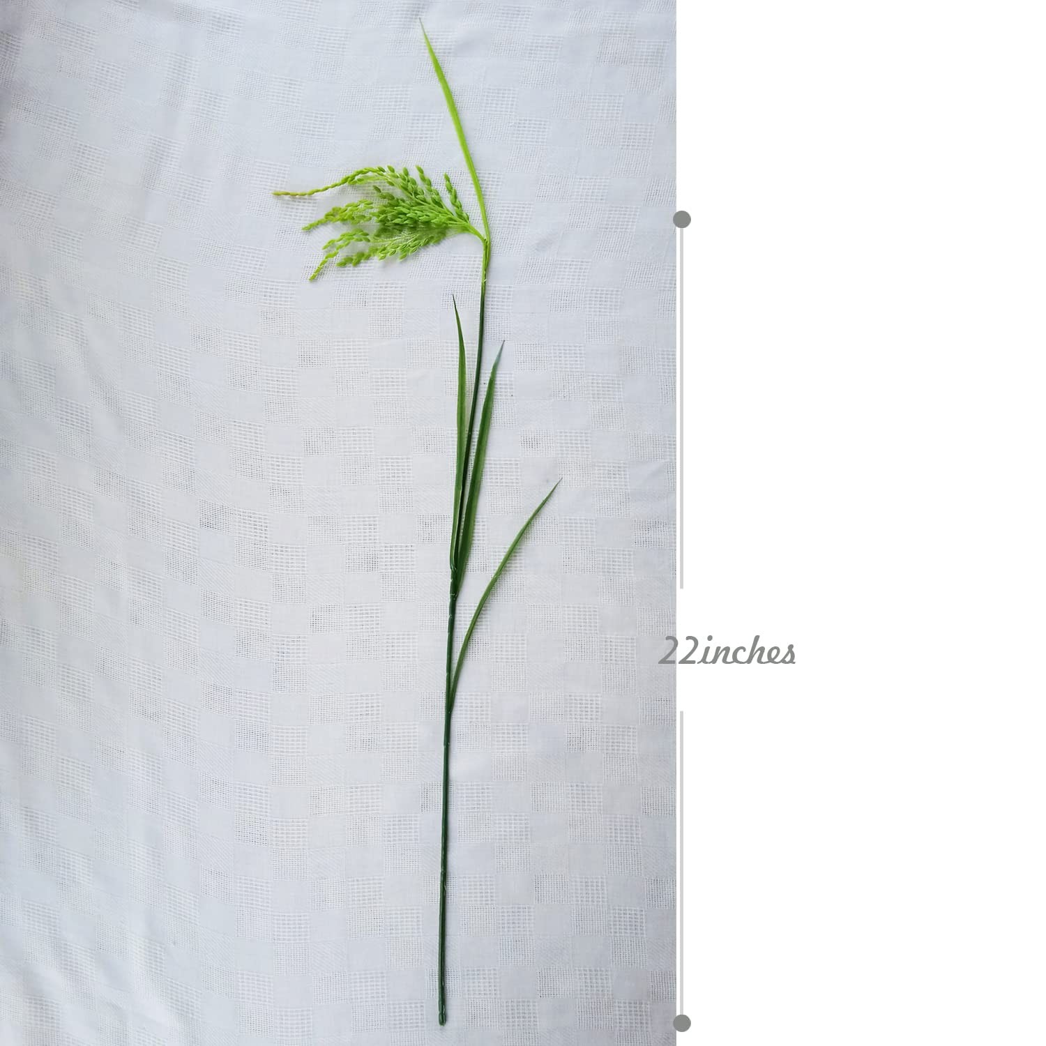 Fake Grain Paddy Ear of Rice Plant Green Plants Artificial for Home Decoratio…