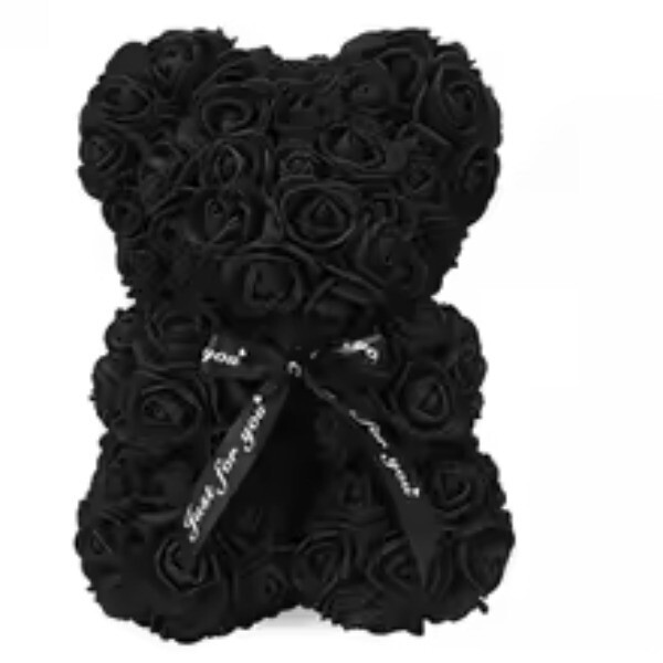 2025 New Artificial Flower Eternal Rose Teddy Bear for Valentine Day Birthday