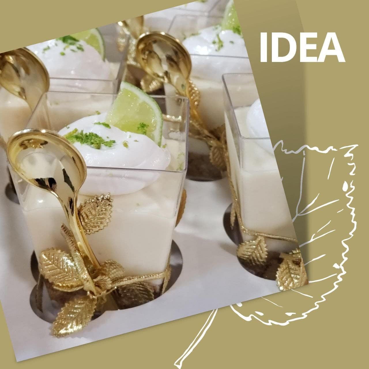 10 Yards Artificial Gold Leaf Ribbon Gold Leaf Garland for DIY Craft Garland Par