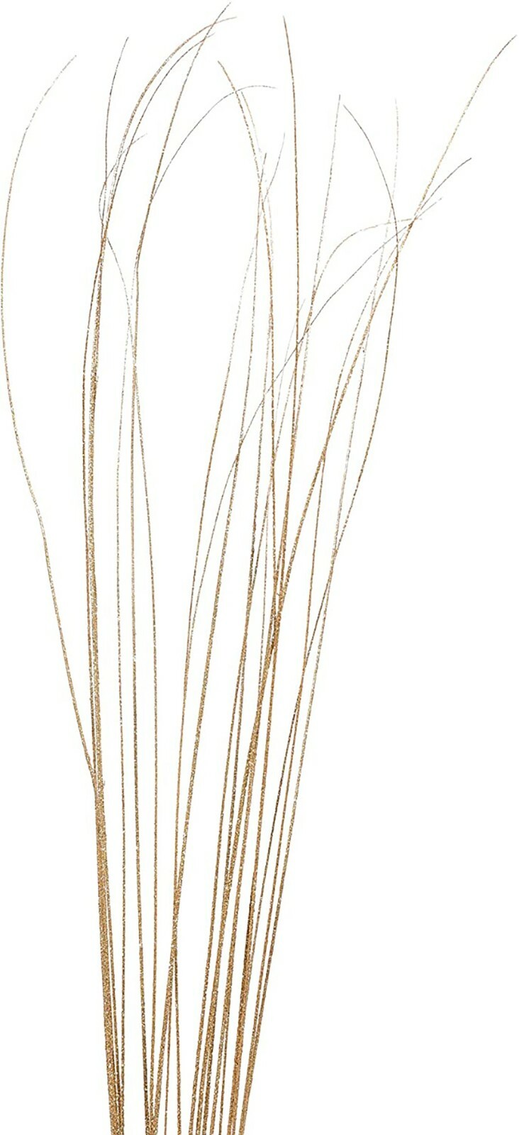 Sparkle Glitter Wispies Pack of 20 Stems 36in Gold