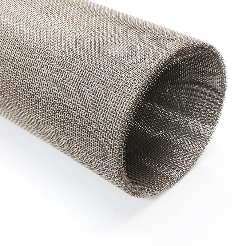 Heavy-Duty Stainless Steel Mesh Screen 48″x118″ – 304 Wire Dia 0.23mm, #18 Mesh