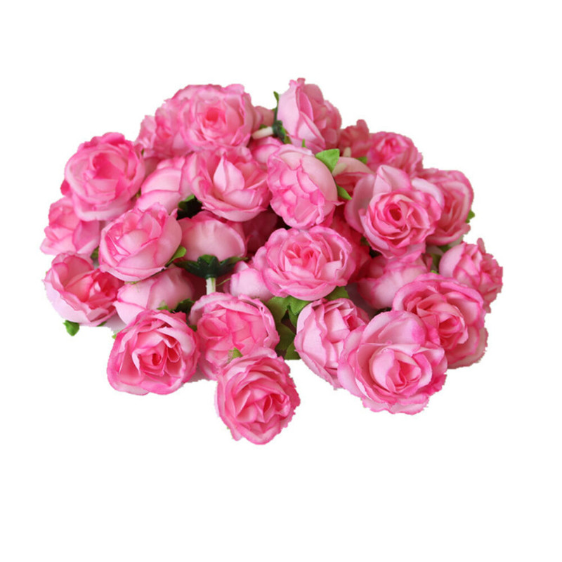 50 Heads Artificial Silk Fake Large Peony Flowers Hydrangea Wedding Party Decor