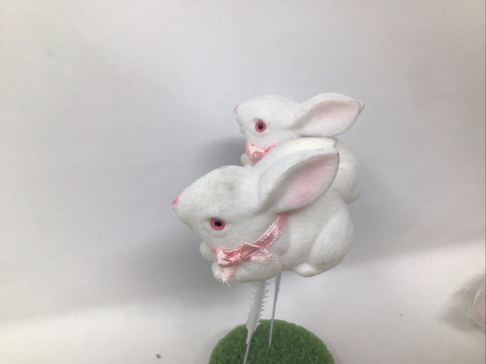 Vintage Easter Bunny Floral Picks 2 Duck Picks 6”-9” Picks Lot Of 14 Felt