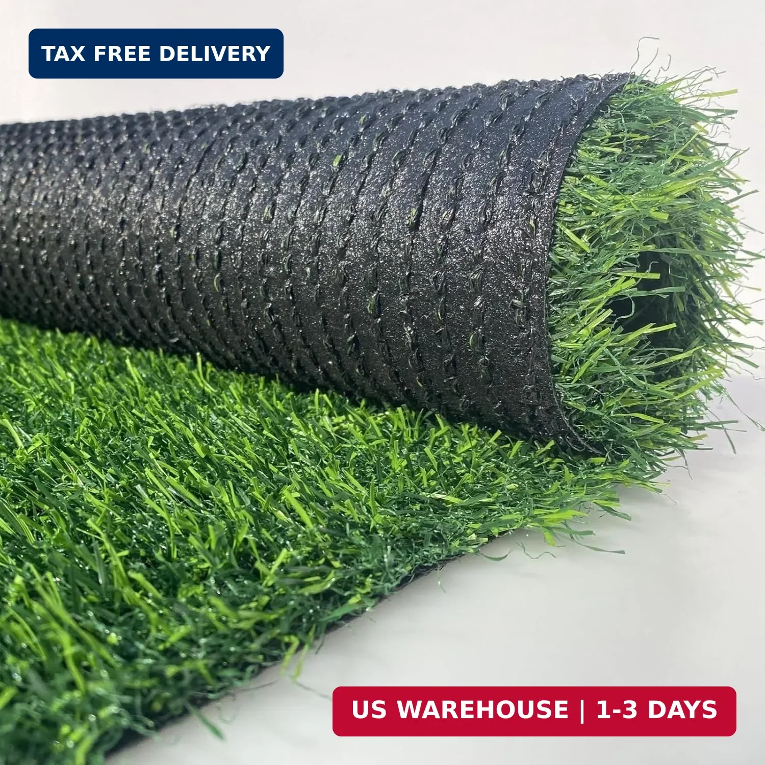 Artificial Grass Rug 1 ft x 3 ft, Synthetic Fake Grass Turf Mat for Party Weddin