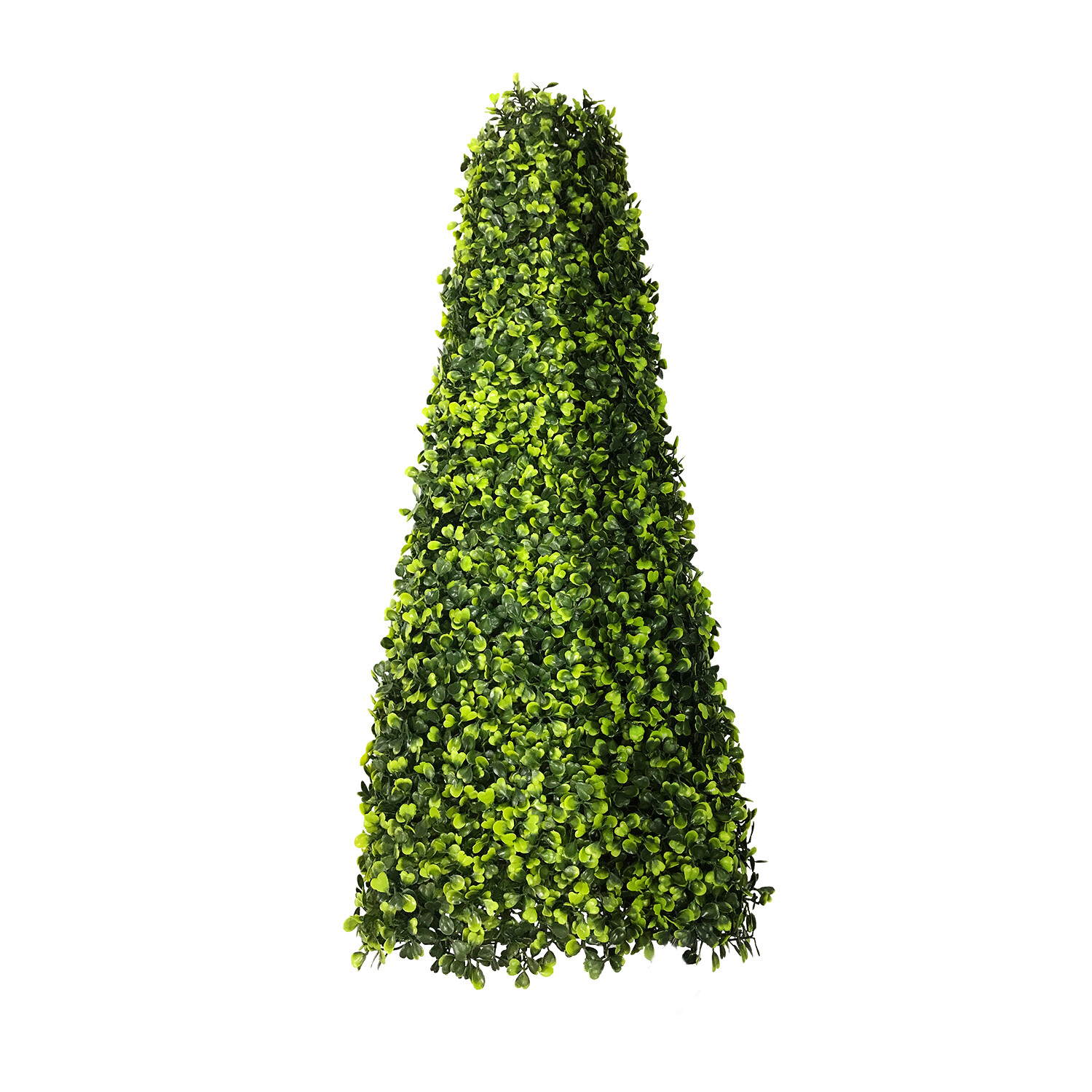 25.6” Artificial Boxwood Tower Faux Topiary Tree Home Garden In/Outdoor Decor