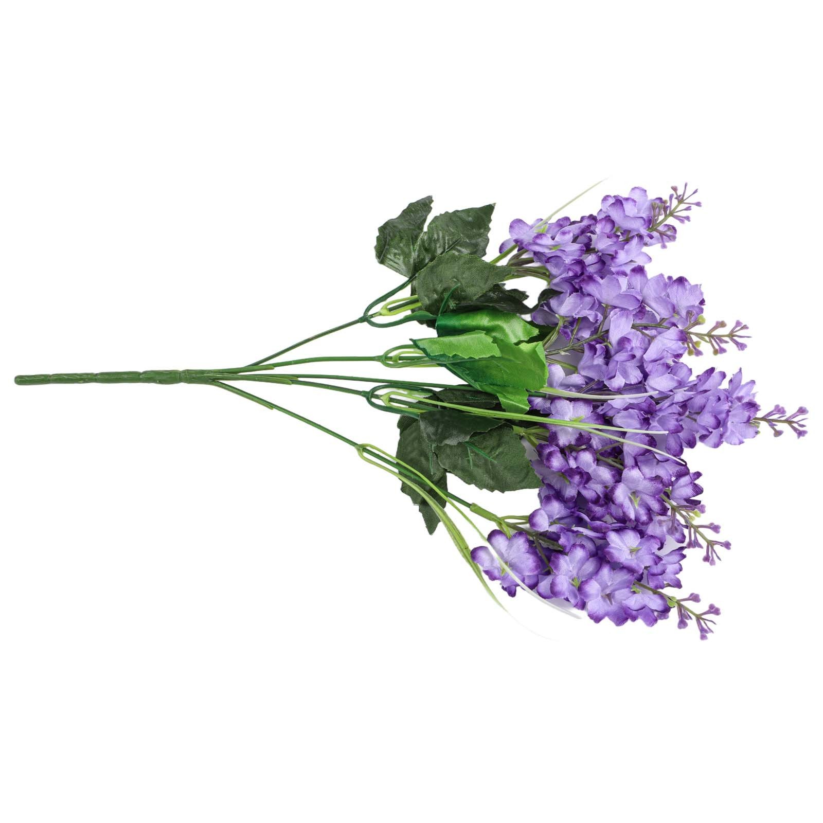 Lifelike Hyacinth Wisteria Artificial Flower for Home and Wedding Decoration