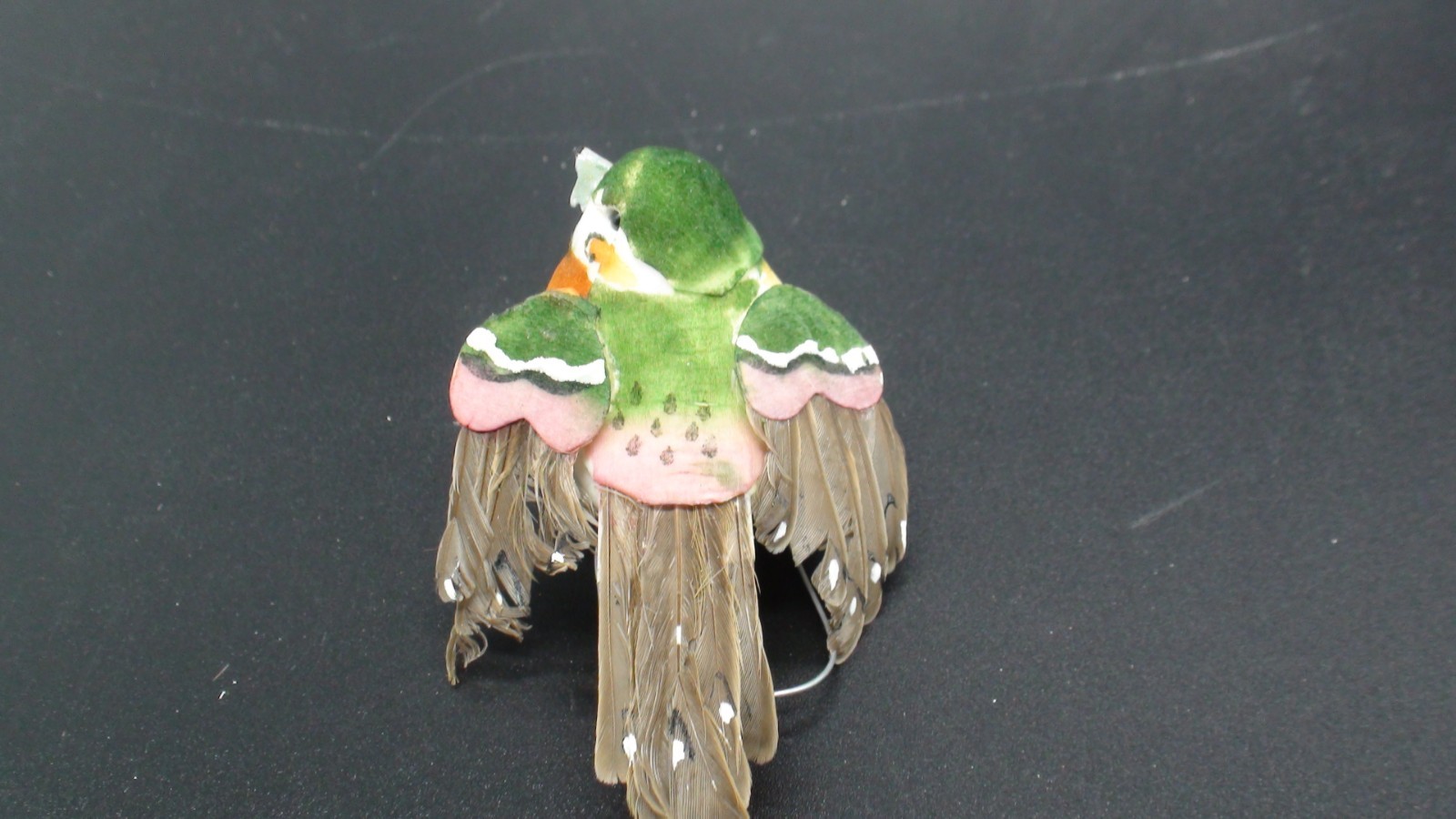 Set of 1 2 Artificial Birds for Decoration, Floral Arrangements with wires. #33