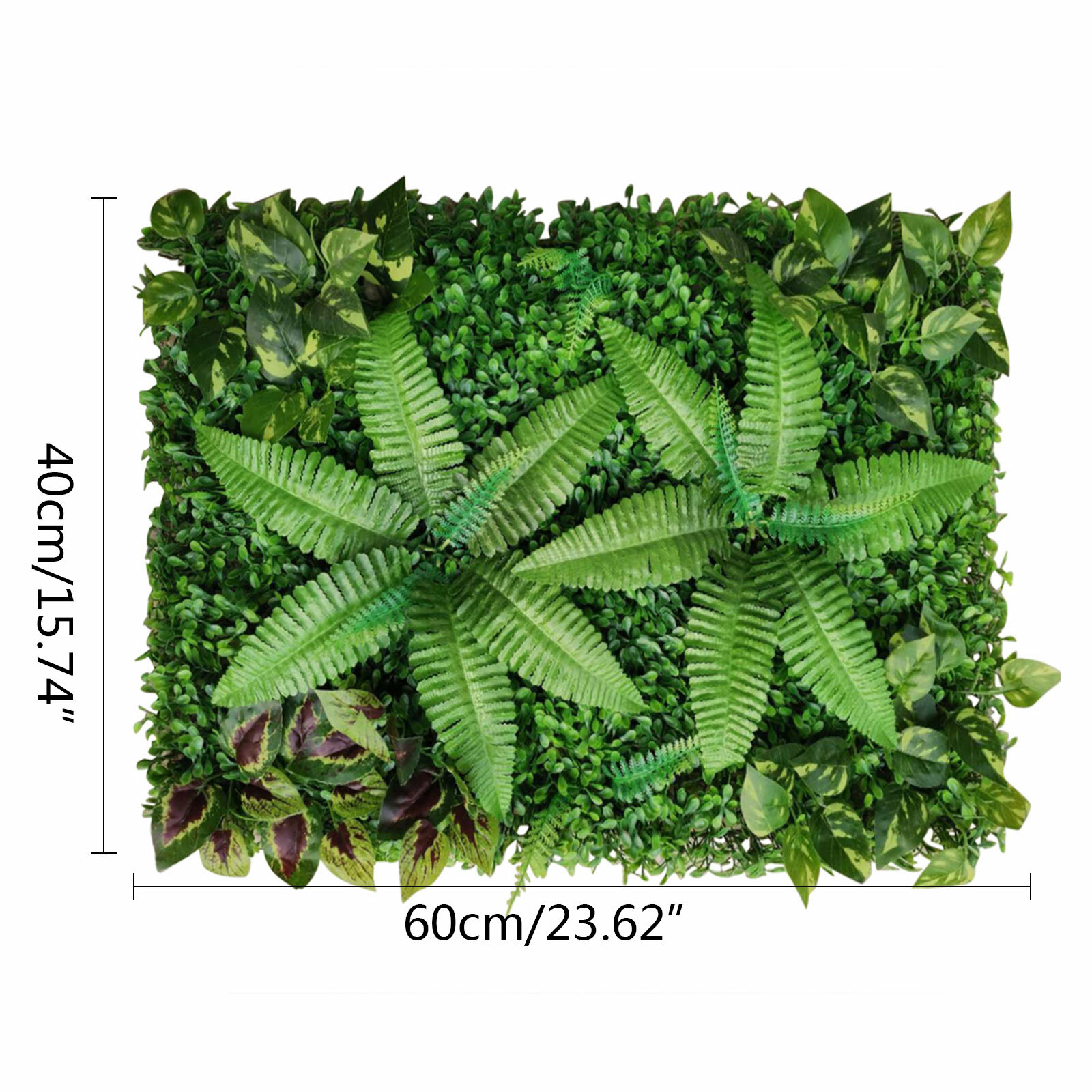 Artificial Plant Wall Panel, 9PCS Artificial Plant Wall Panels for Living Room