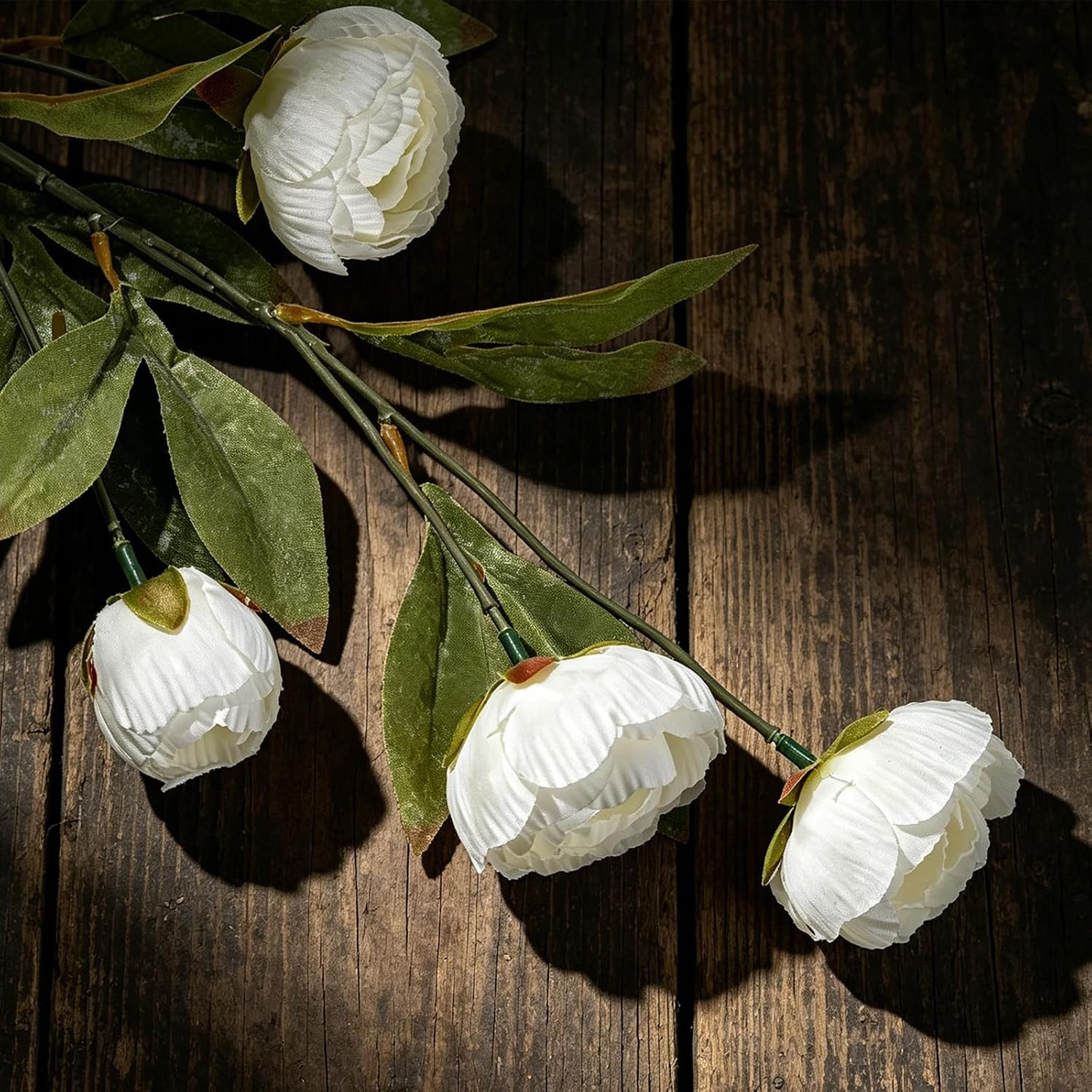 6Pcs Viral Peony Artificial Flowers for Vase，27in Real Touch Fake Flowers Branch