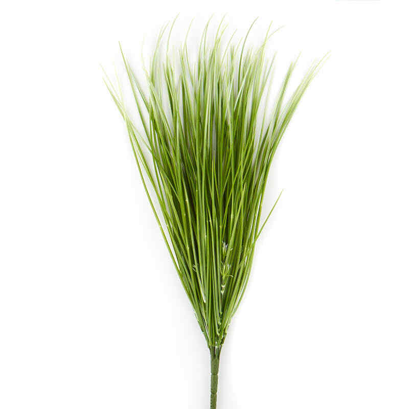Vinyl Artificial Monkey Grass Spray for Indoor or Outdoor Decor