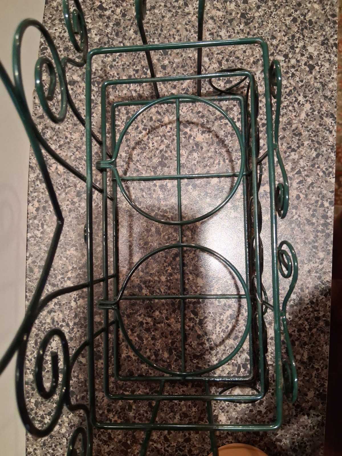 Vintage Metal Heart Design Shelf/Planter Unique Item for wall or windowsill
