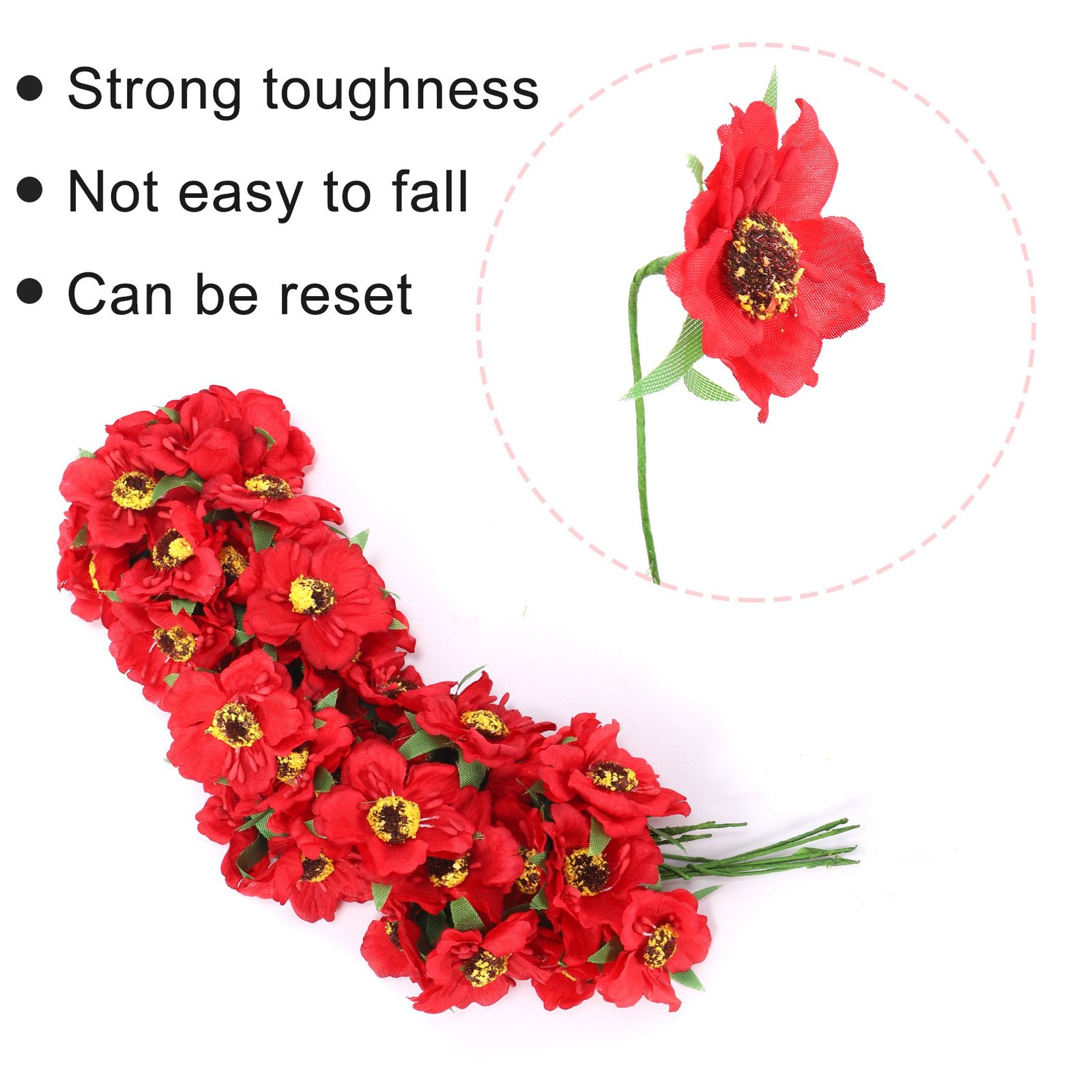 High Quality Silk 5cm 60pcs/lot Corn Hand6678