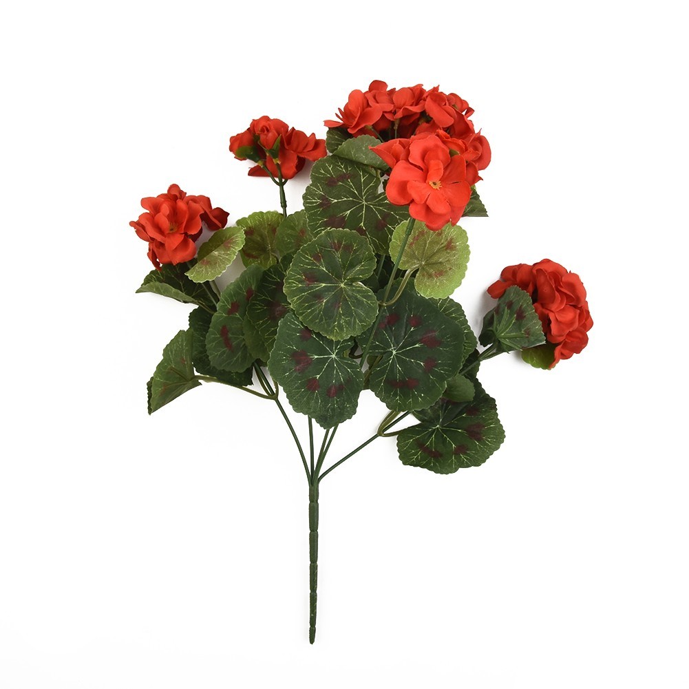 Elegant Artificial Geranium Flowers Add a Touch of Color to Your Space