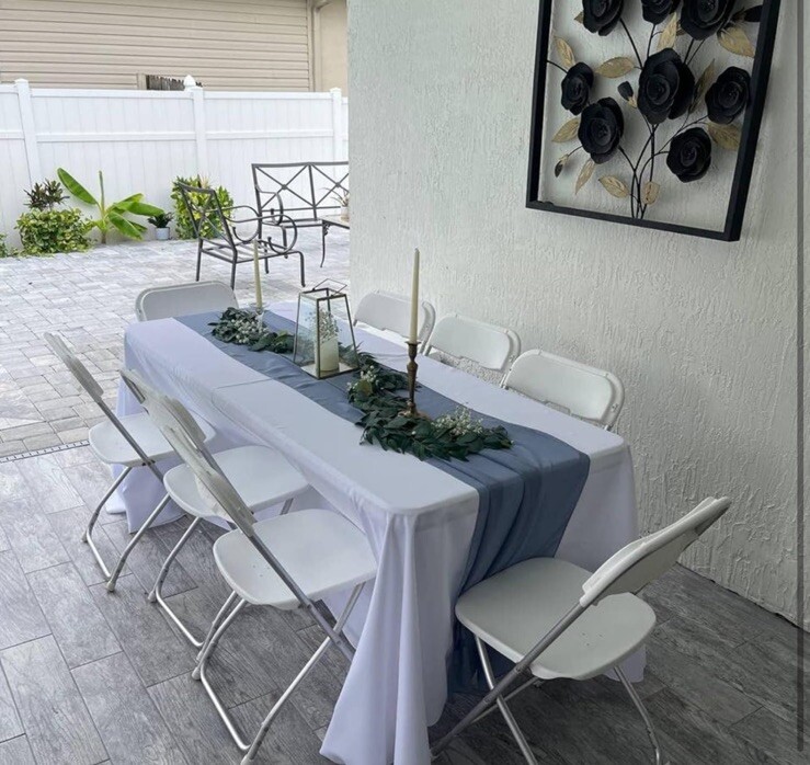Trimgrace 6 Pack 6.5 Feet Artificial Eucalyptus Garland with Willow Leaves Faux