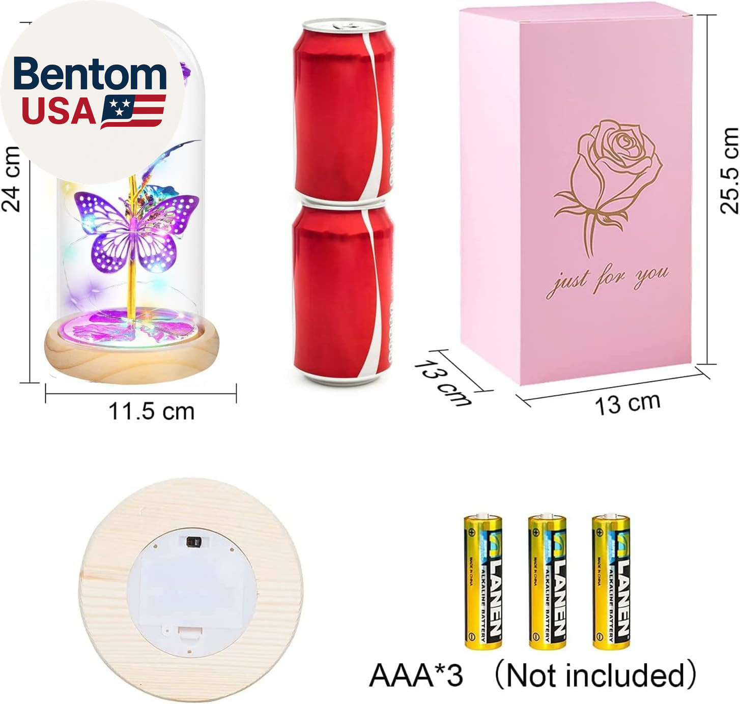 Gifts for Women Christmas Rose Gifts Flowers for Women,Birthday Gifts for Women,