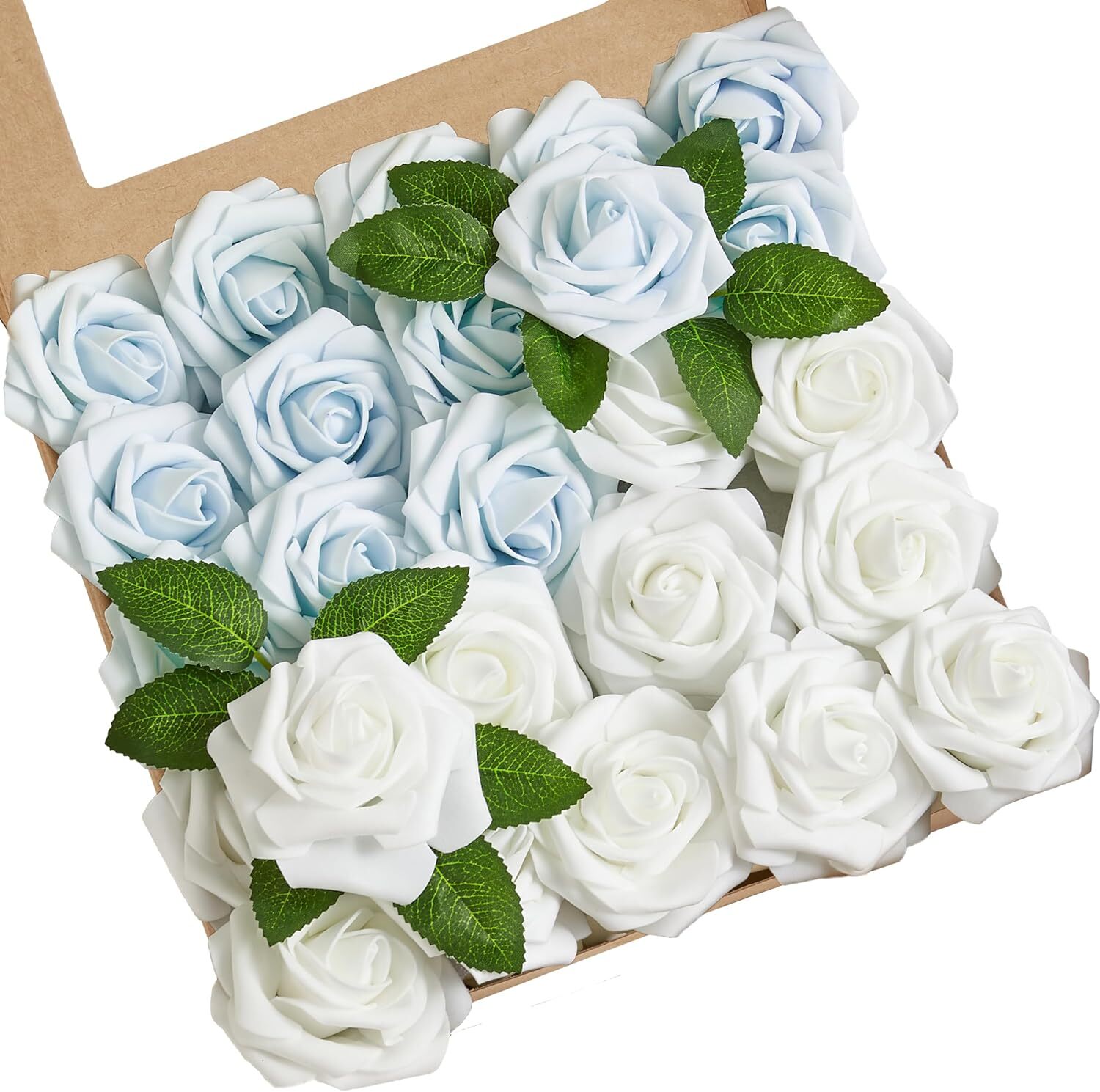 25pcs Artificial Flowers,Personalized Custom for Arrangements/Party Decorations
