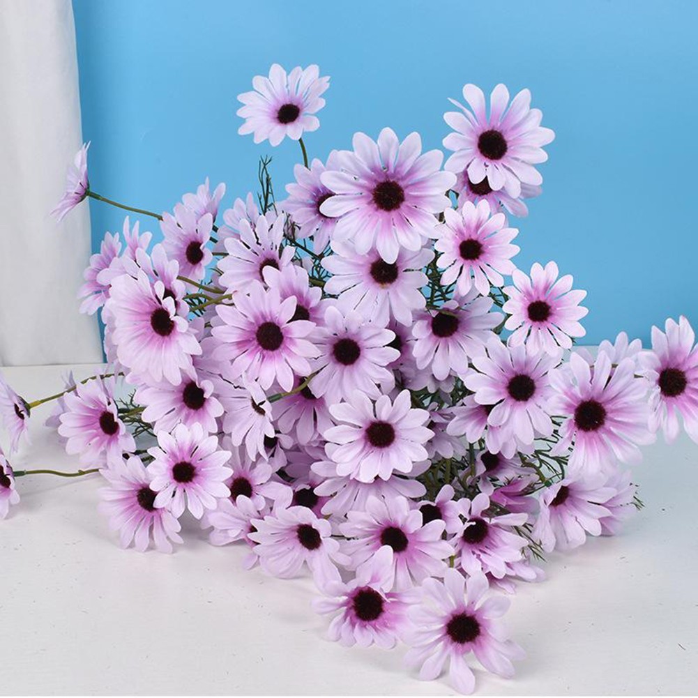 Baby Shower Christening Bouquet Fake Flowers Xmas Artificial Daisy Flowers Party