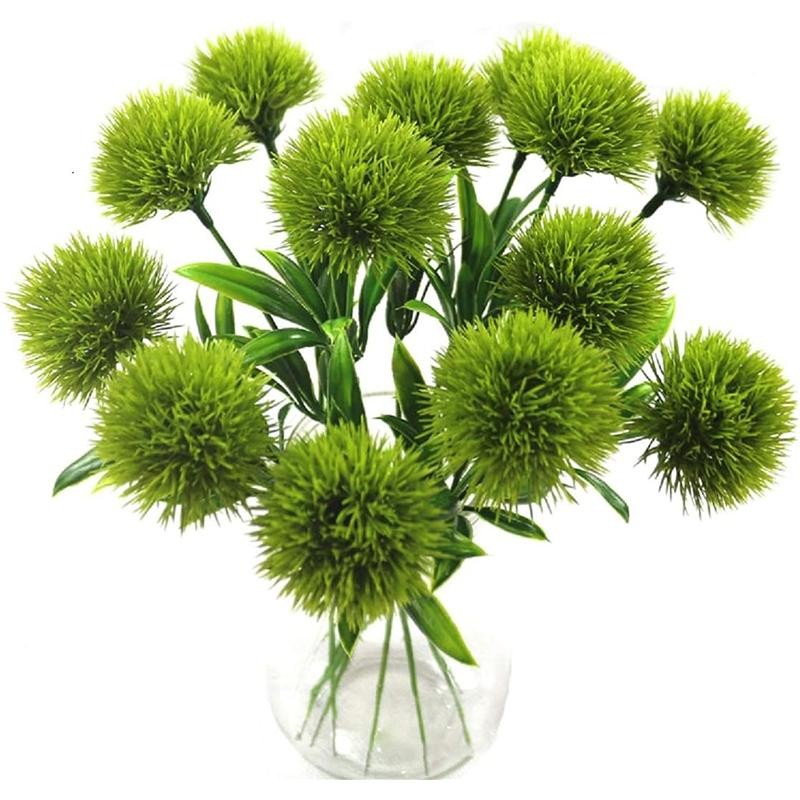 Artificial Dandelion Bouquet 3/5/10pc 26cm Fake Flowers for Home & Wedding Decor