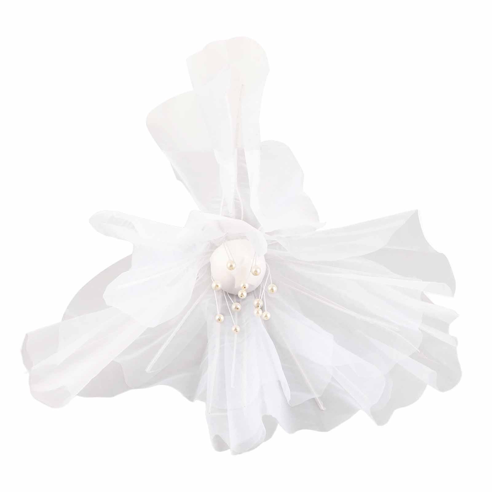 60cm Poppy Wedding Mesh Flower Aisle Decor