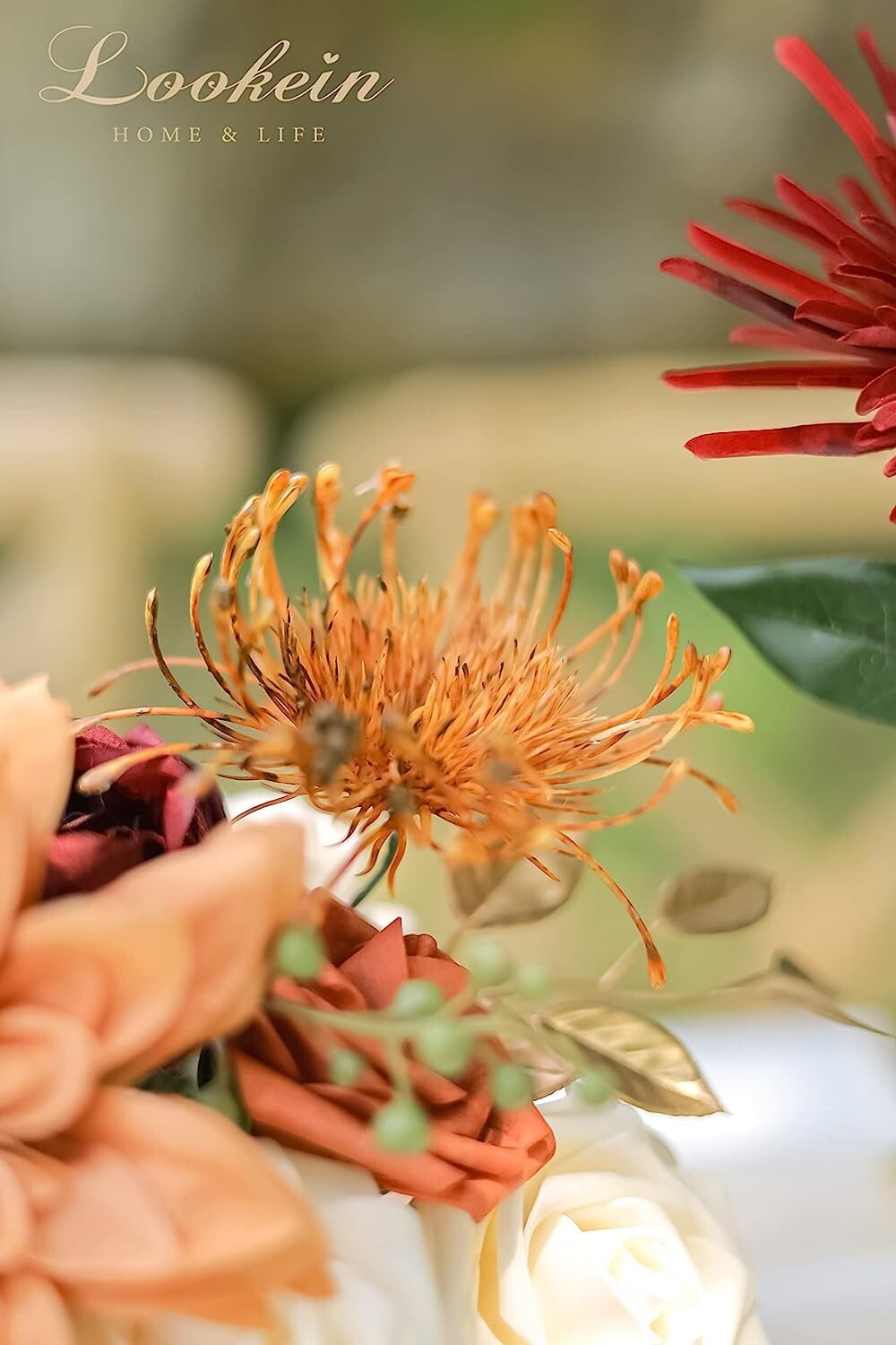 Premium Terracotta Artificial Flowers – DIY Wedding Decor – Rustic Bouquet