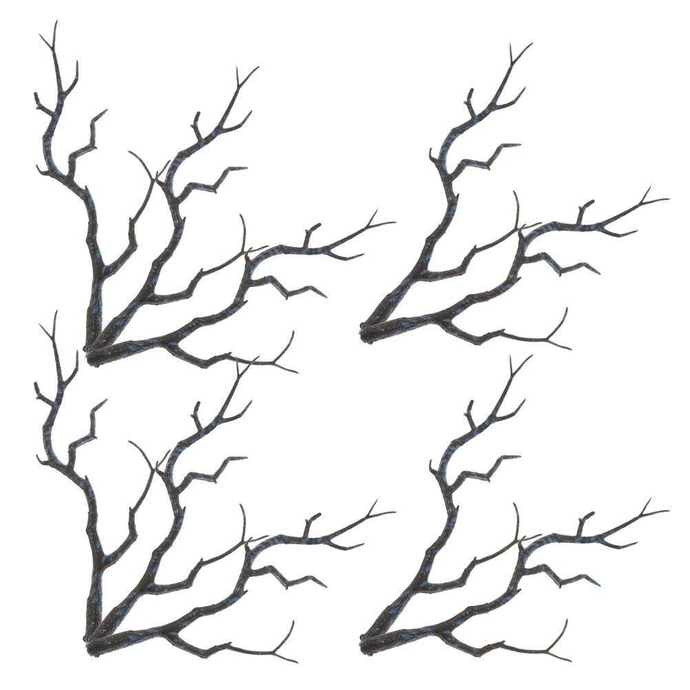 10 Pcs Artificial Tree Branches Plastic Twigs Decorative Diy Fake Branches