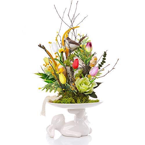 28 Pcs Multicolor Tulips Artificial Flowers Faux Tulip Stems Real Multi Color
