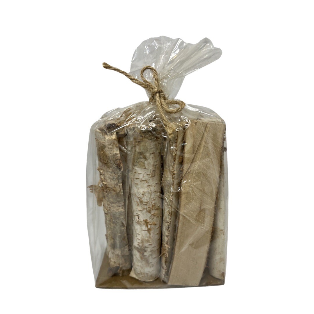 Pottery Barn Birch Decorative Filler 198g Bag 5” Pieces
